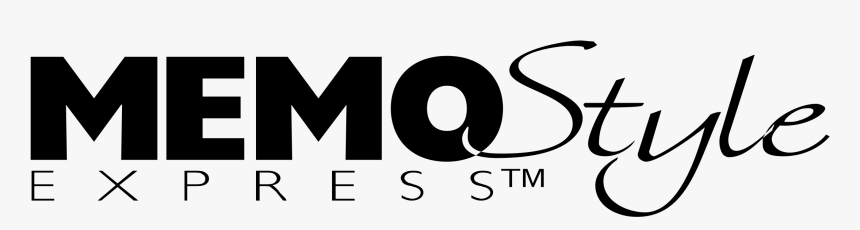 Memostyle Express Logo Png Transparent - Calligraphy, Png Download, Free Download