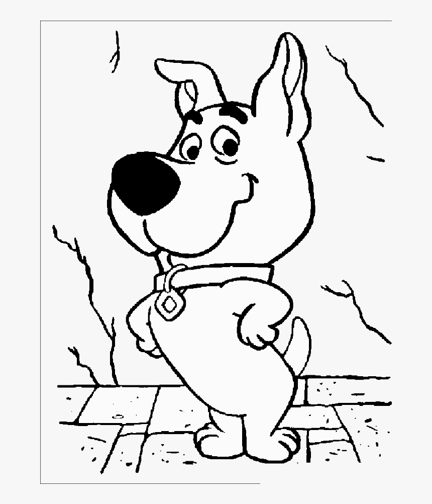 Easy Scooby Doo Drawings Clipart Scooby-doo Scrappy - Scooby Doo Easy Drawing, HD Png Download, Free Download