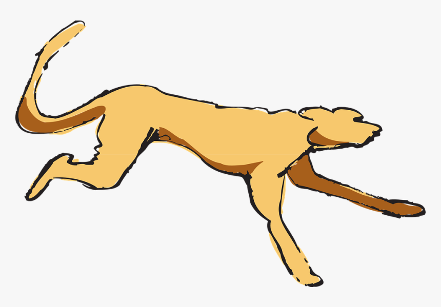 Cartoon Dog Running 4, Buy Clip Art - Dog Running Gif Png, Transparent Png  - kindpng