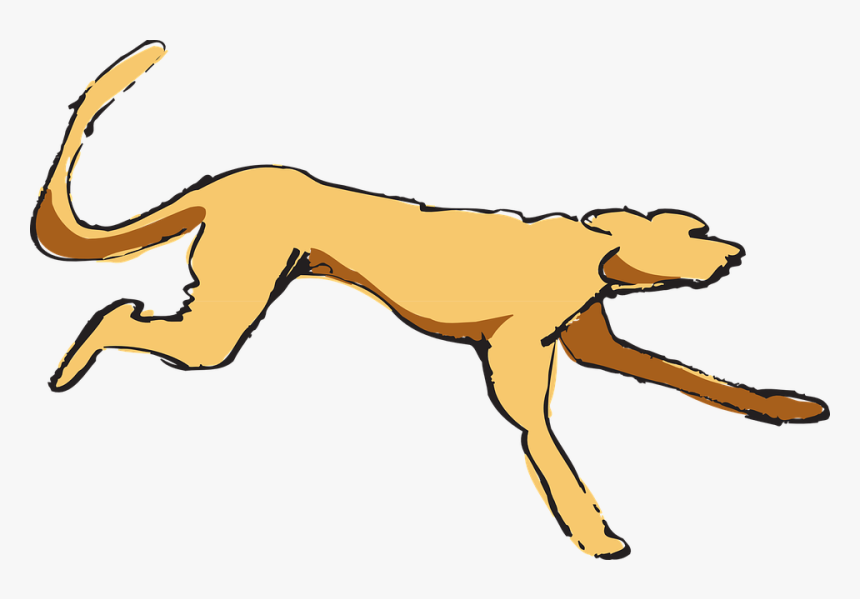 Cartoon Dog Running 4, Buy Clip Art - Dog Running Gif Png, Transparent Png, Free Download