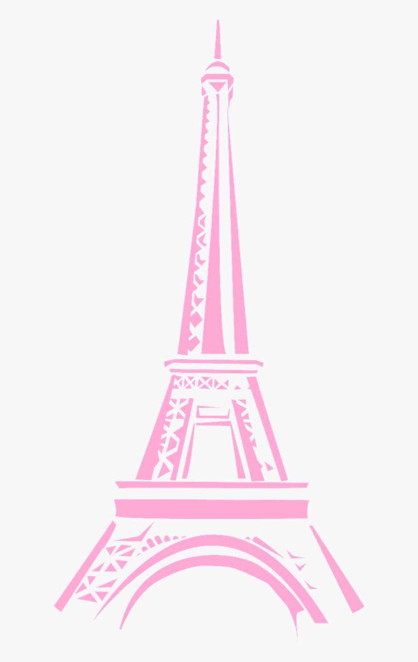 Transparent Paris Tower Png - Pink Eiffel Tower Clip Art, Png Download, Free Download