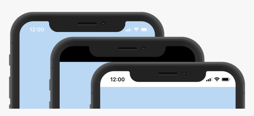Transparent Transparent Phone Png - Apple Mobile Web App Status Bar Style Content Black, Png Download, Free Download