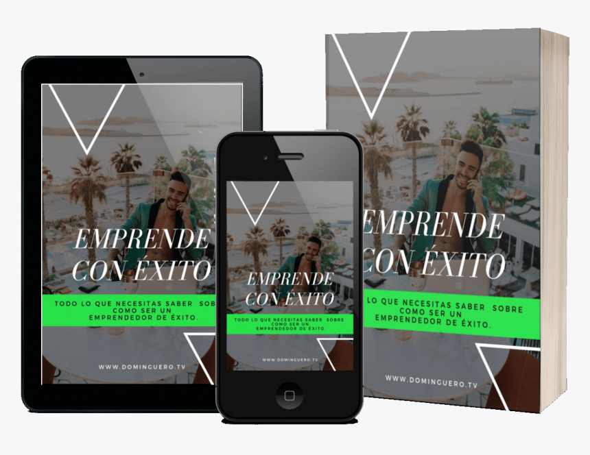 Emprende Con Éxito - Book, HD Png Download, Free Download