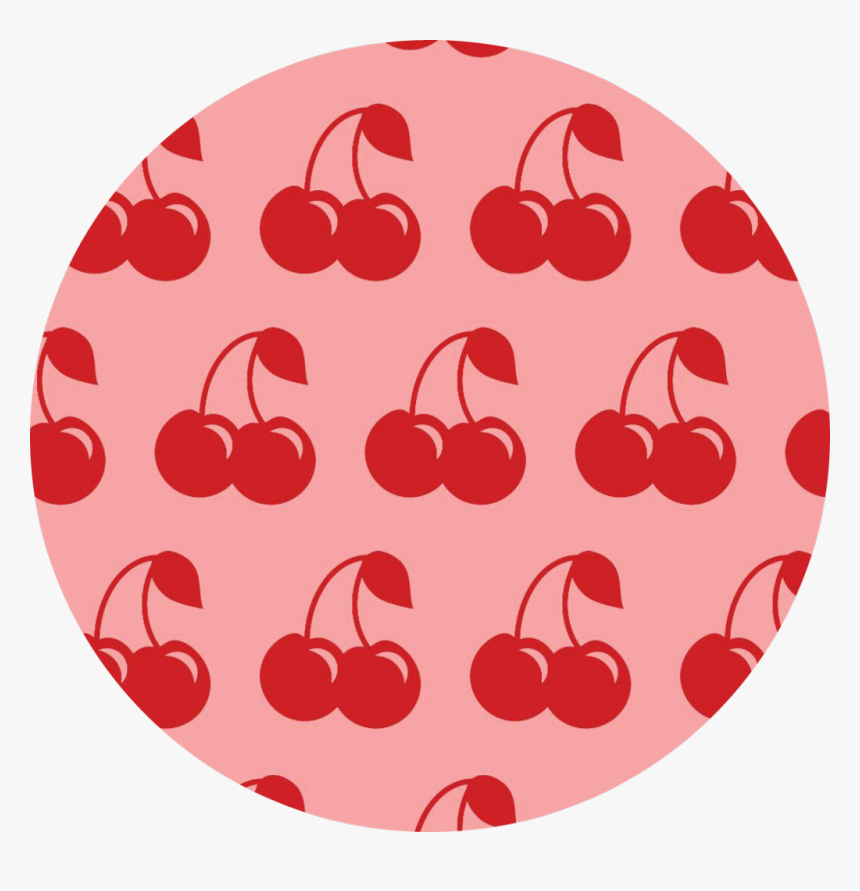 #aesthetic #cherry #background #icon #iconbackground - Aesthetic Cherry Stickers, HD Png Download, Free Download