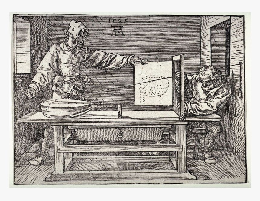 Mark I Perceptron - Albrecht Dürer Underweysung Der Messung, HD Png Download, Free Download