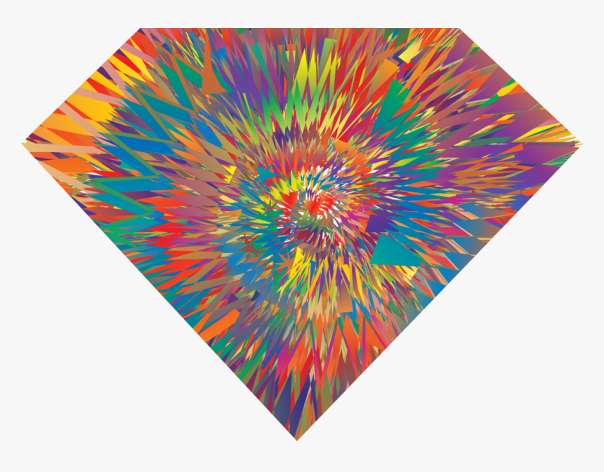 Triangle,psychedelic Art,orange - Triangle, HD Png Download, Free Download