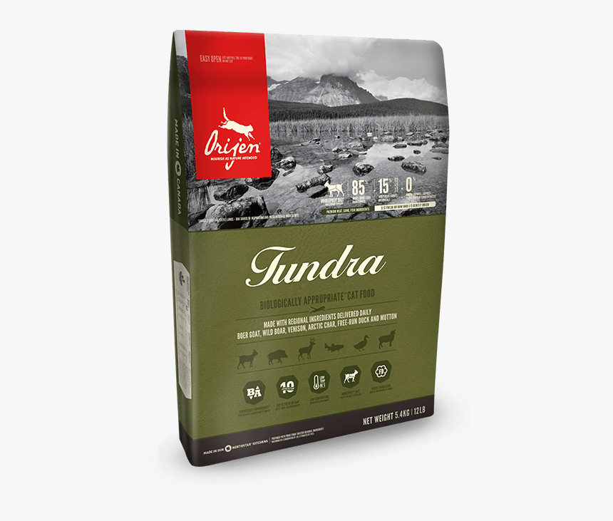 Orijen Tundra Cat Food Bag - Orijen Tundra Cat Food, HD Png Download, Free Download