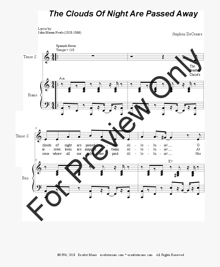 Product Thumbnail - Sheet Music, HD Png Download, Free Download