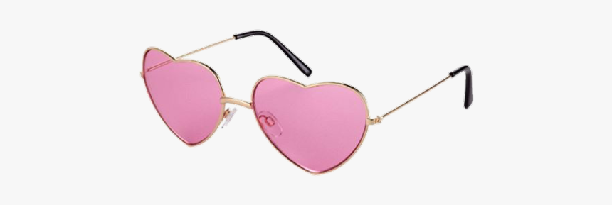 #aesthetic #accessories #sunglasses #pink - Aesthetic Pink Sunglasses Png, Transparent Png, Free Download