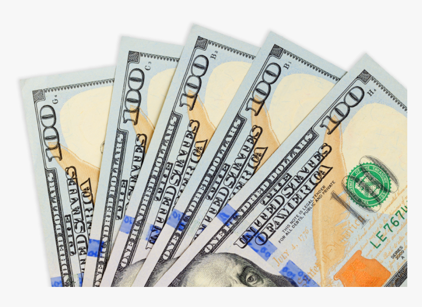 Transparent 100 Dollar Png - Hundred Dollar Bill Png, Png Download, Free Download