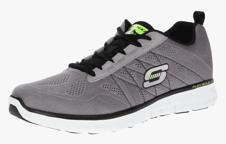 Skechers Flex Sole Gray, HD Png Download, Free Download