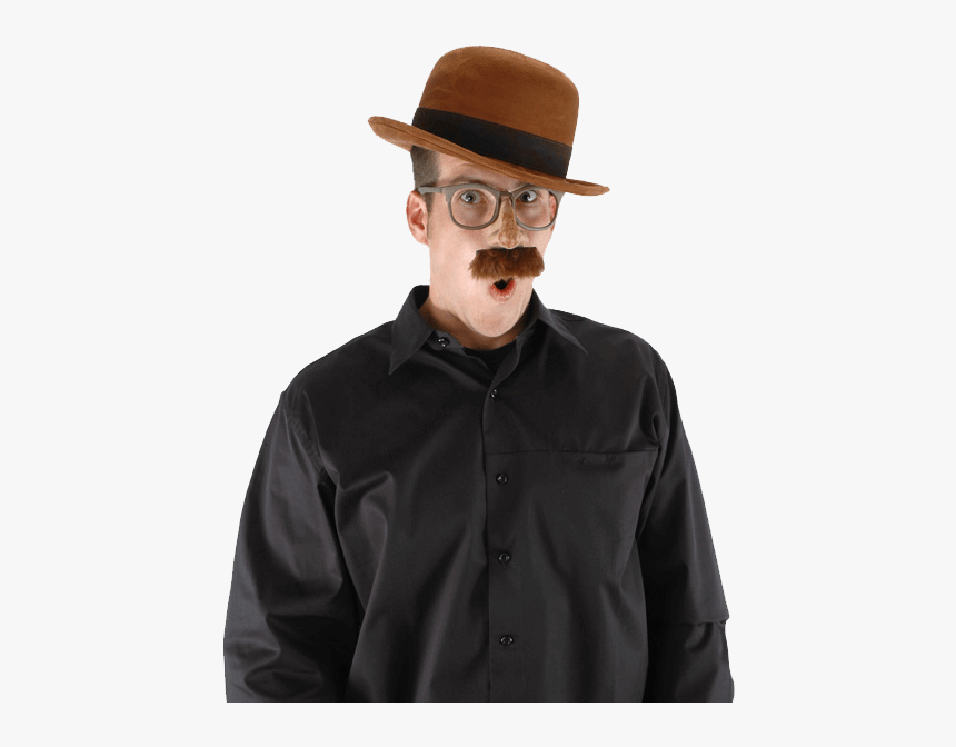 Brown Bowler Hat - Chapeau Melon, HD Png Download, Free Download