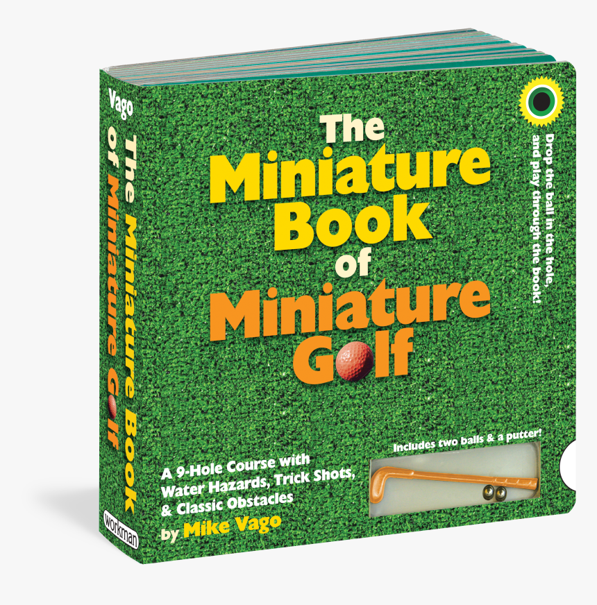 Cover - Miniature Book Of Miniature Golf, HD Png Download, Free Download