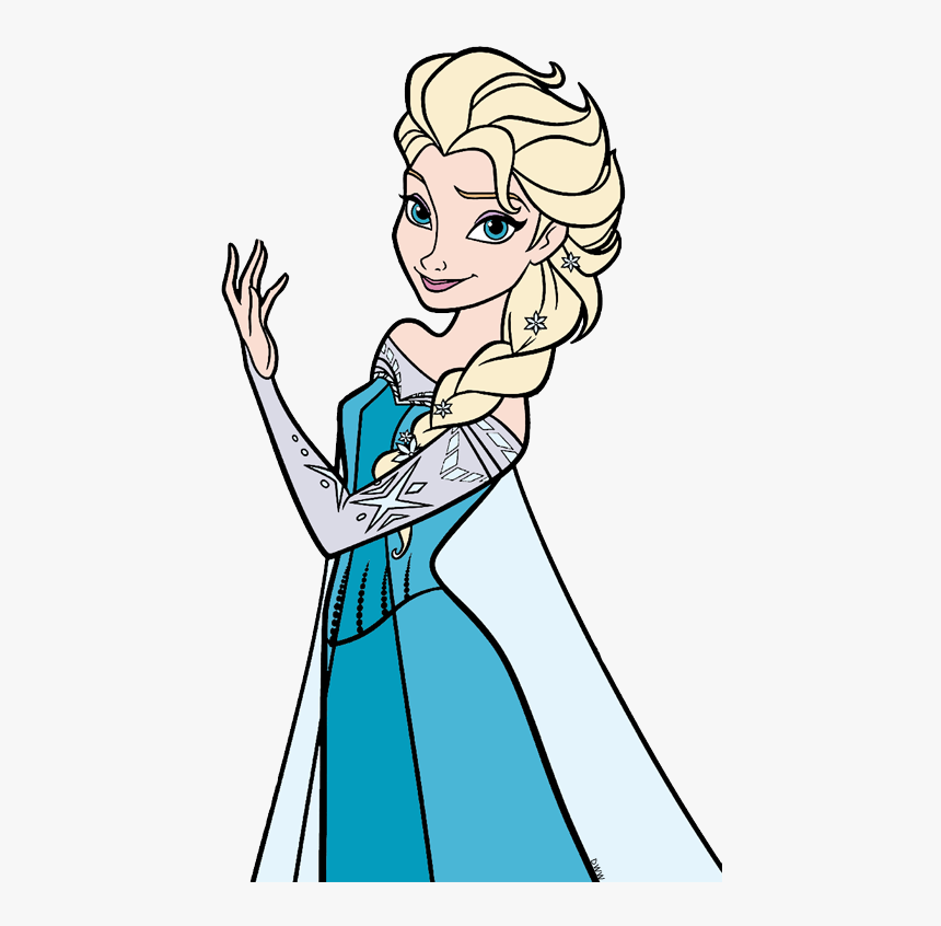 Elsa Clip Art, HD Png Download, Free Download