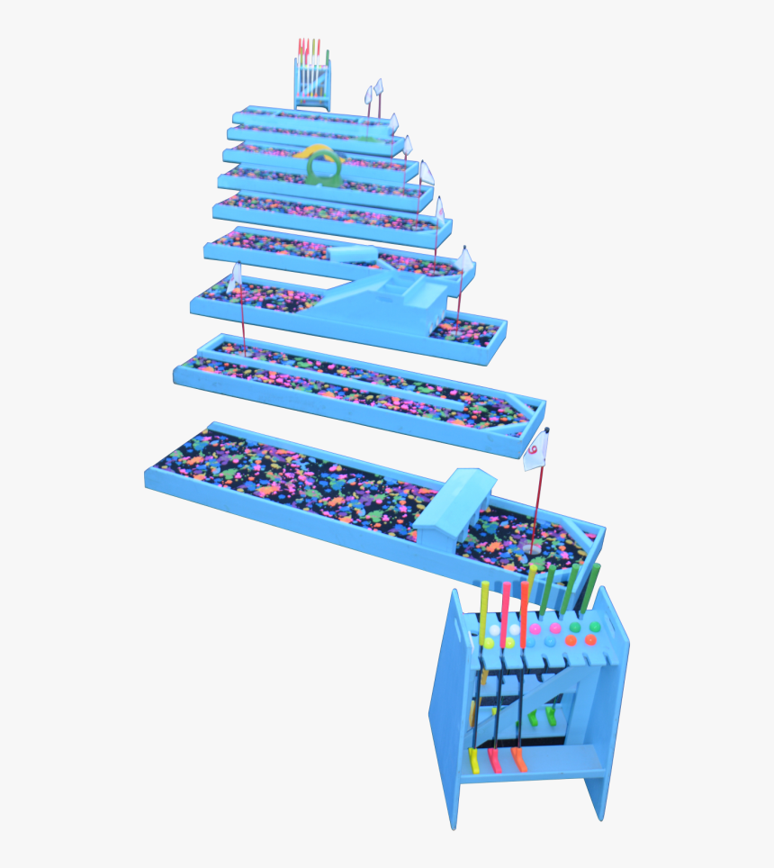 Mobile 9 Hole Mini Golf - Stairs, HD Png Download, Free Download