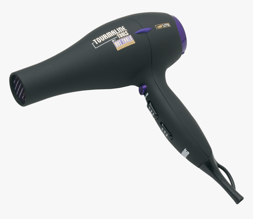 Tourmaline Ionic Professional Hair Dryer - Hot Tools Blow Dryer Blue, HD Png Download, Free Download