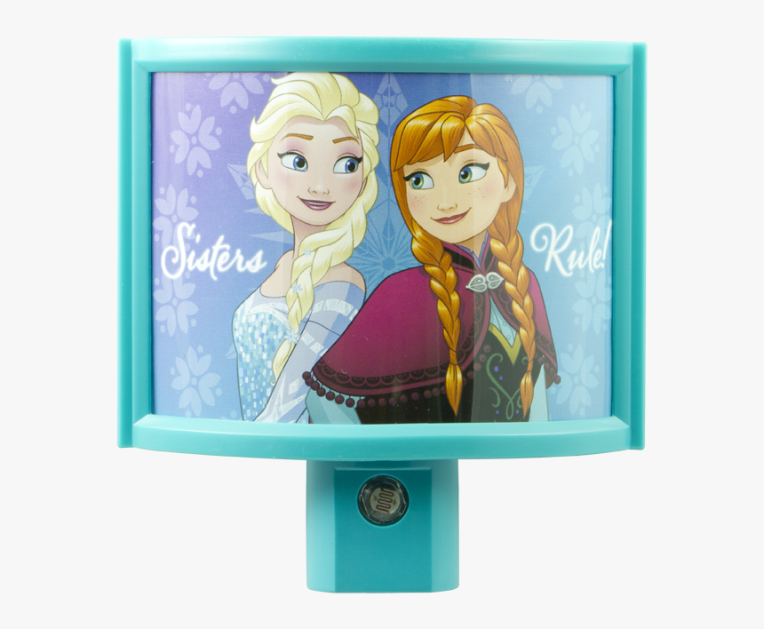 Night Light Ledcurve Shade Disneyfrozen - Clipart Reine Des Neiges, HD Png Download, Free Download