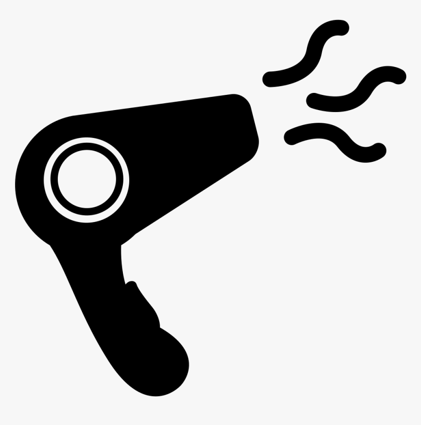 Hairdryer - Icone Secador Png, Transparent Png, Free Download