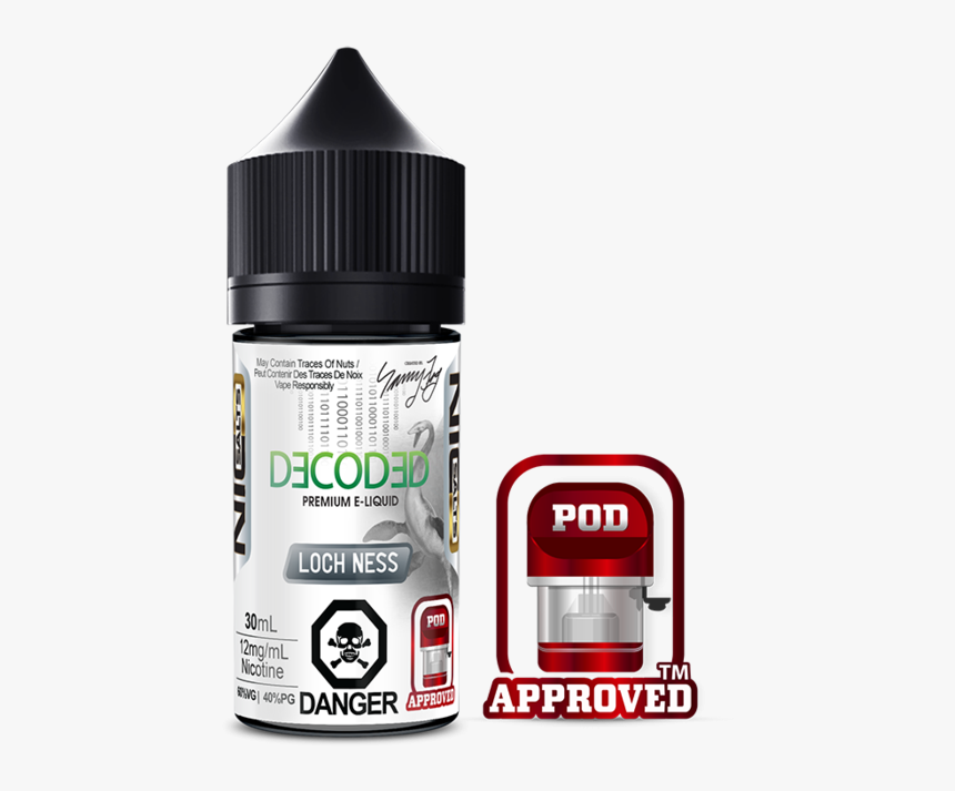 Decoded Loch Ness Vape Juice E Liquid E Juice"
 Title="decoded, HD Png Download, Free Download