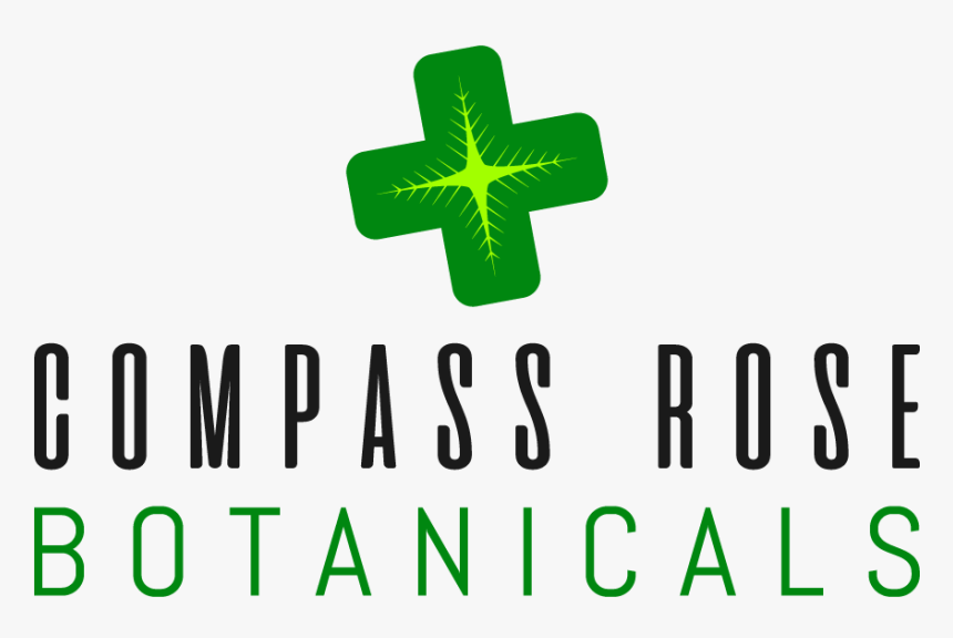 Logo Design By Tahiro40 For Compass Rose Botanicals - Cross, HD Png Download, Free Download