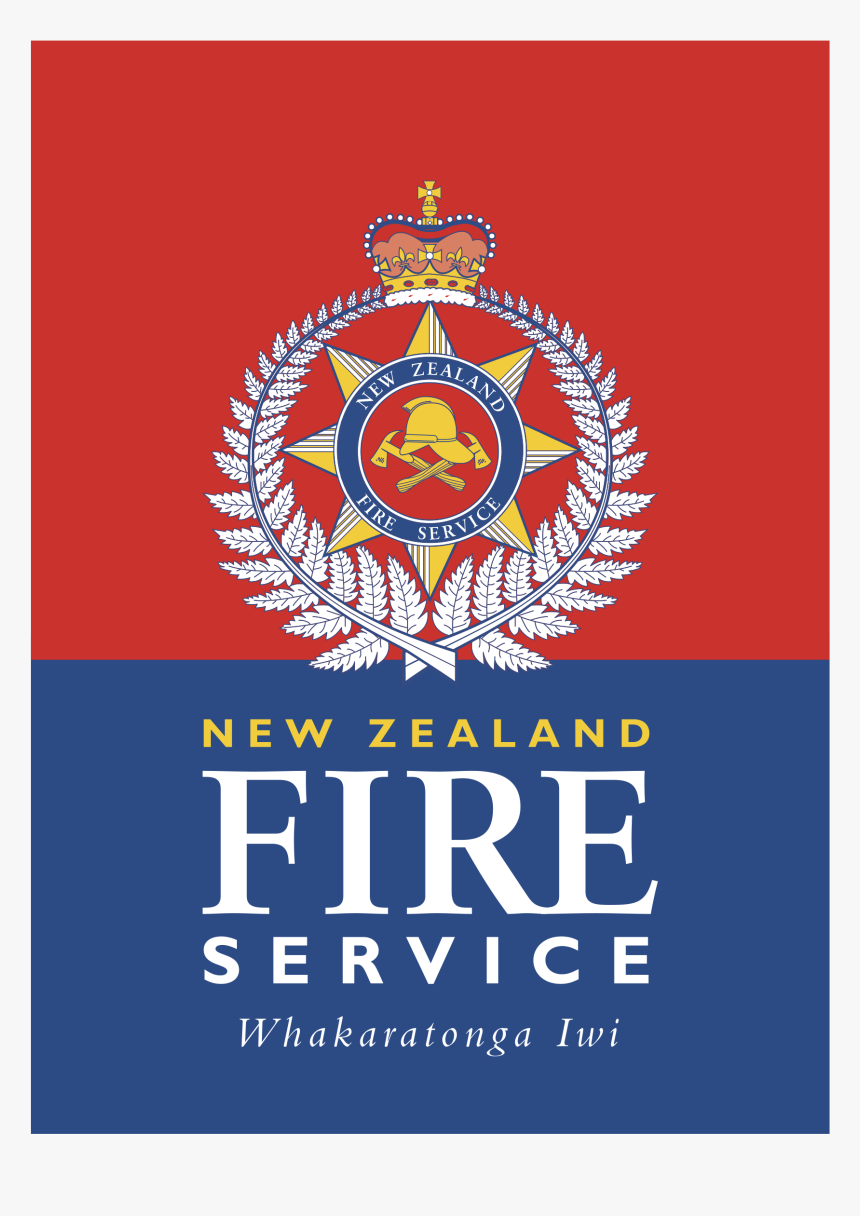 New Zealand Fire Service Logo Png Transparent - Nz Fire Service Flag, Png Download, Free Download