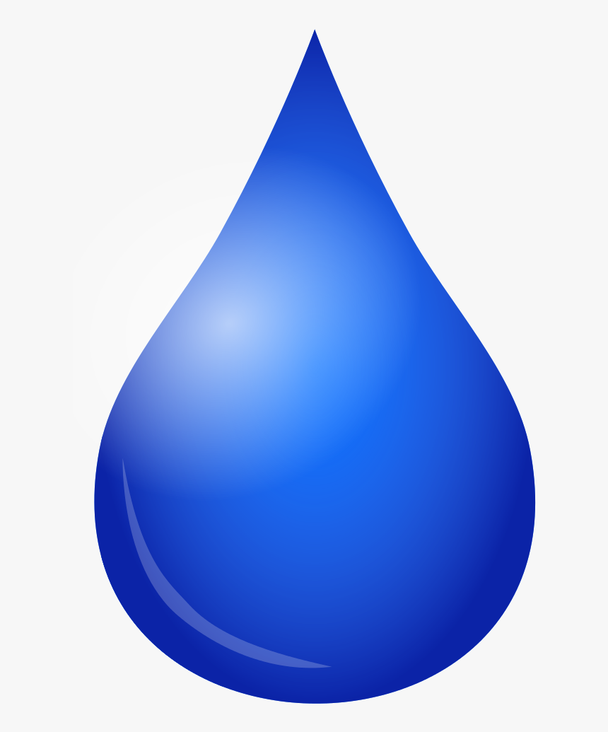 Water Drop Logo Png - Blue Drop, Transparent Png, Free Download