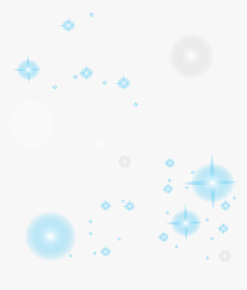 Elements Angle Point Pattern Effect Aesthetic Star - Light Blue Aesthetic Transparent, HD Png Download, Free Download