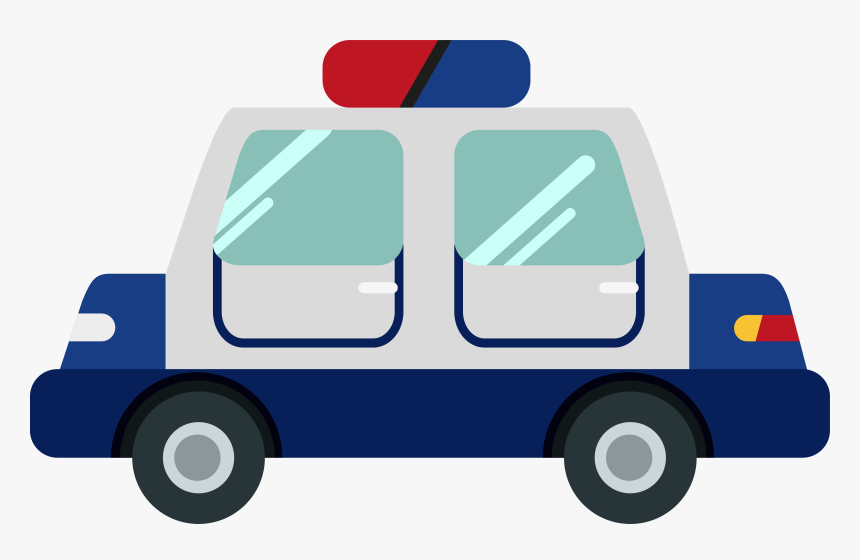 Transparent Car Vector Png - Police Car Vector Png, Png Download, Free Download