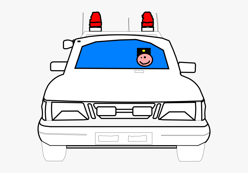 Police Car Clip Art, HD Png Download, Free Download