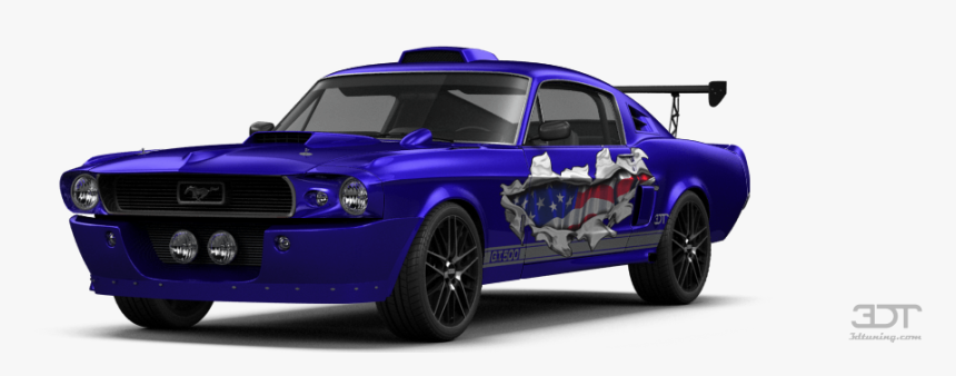 Police Car Motor Vehicle Automotive Design Model Car - Mustang Shelby 1967 Tuning, HD Png Download, Free Download