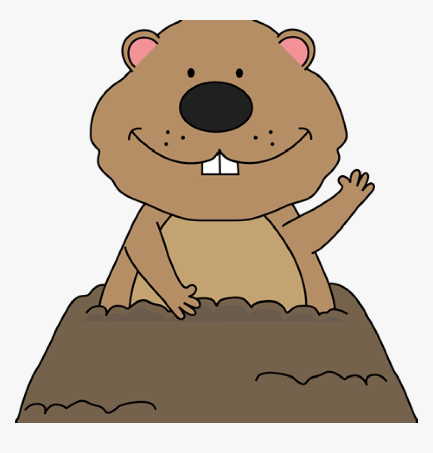 Transparent Cartoon Groundhog Clipart - Groundhog Day Clipart Png, Png Download, Free Download