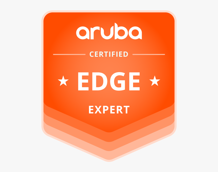 Aruba Certified Edge Expert - Sign, HD Png Download, Free Download