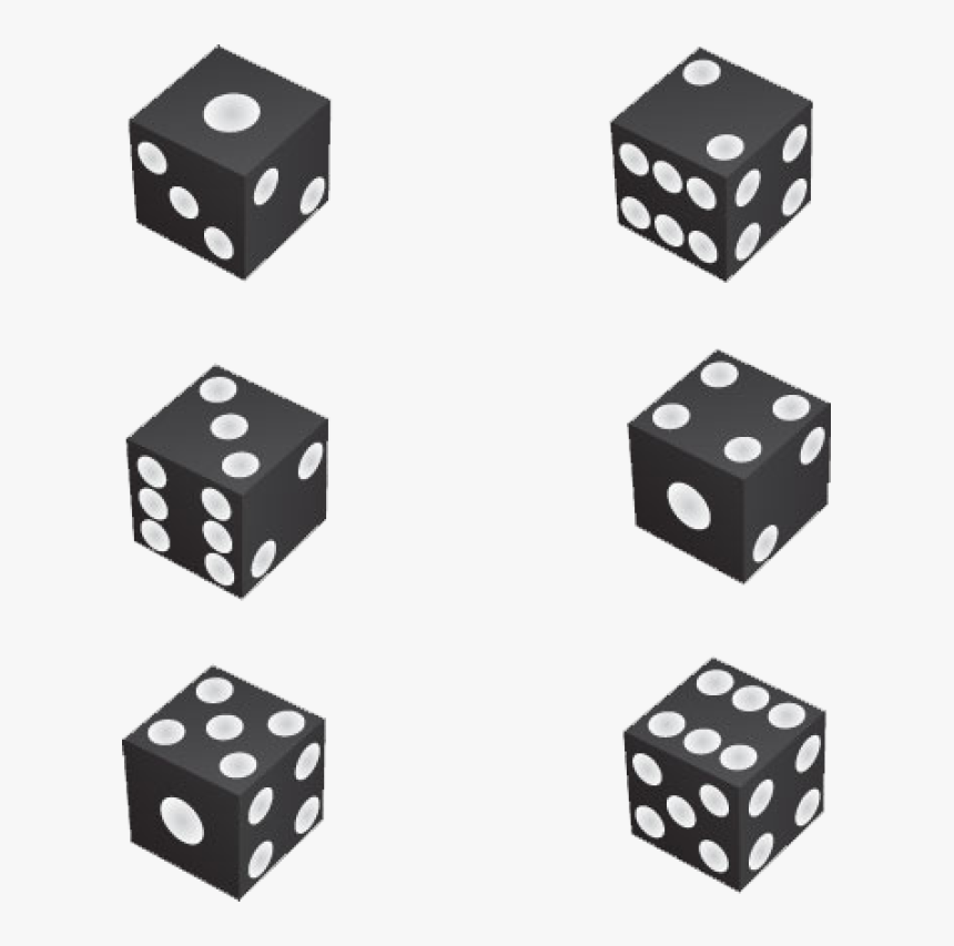 Transparent Dice Clipart - Dice Number Order, HD Png Download, Free Download