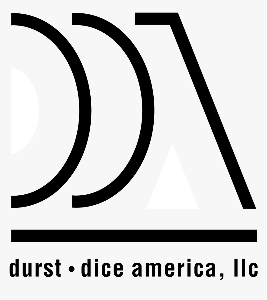 Durst Dice America Logo Black And White - Circle, HD Png Download, Free Download