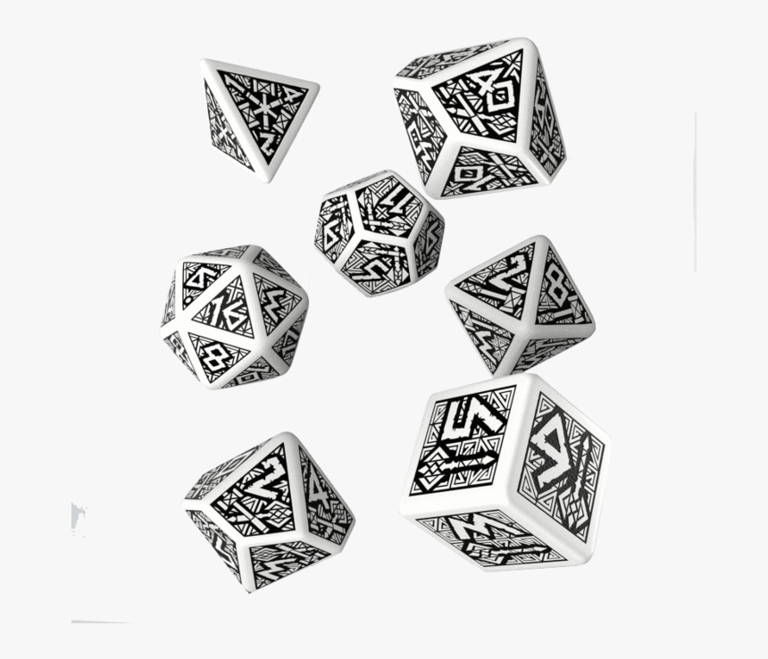 Dice 7 Set Dwarven White / Black"

 
 Data Rimg="lazy"
 - Dwarven Dnd Dice, HD Png Download, Free Download