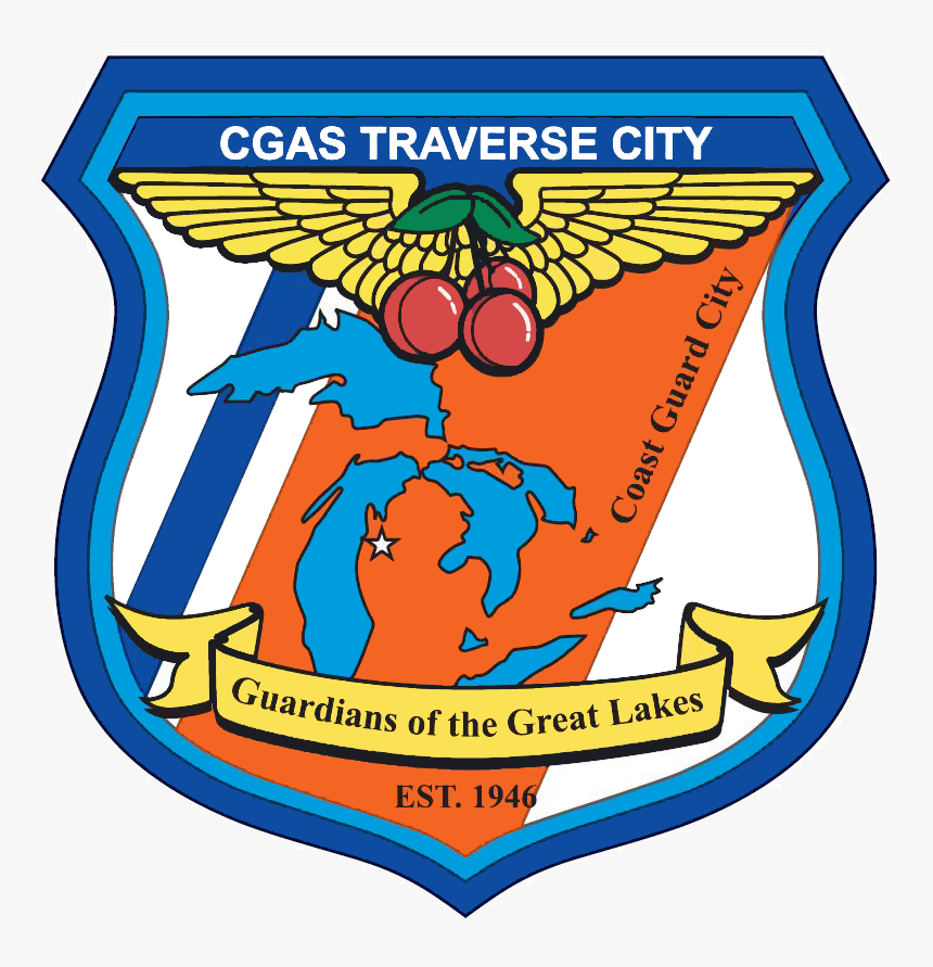 Airsta Traverse City - Uscg Air Station Traverse City Patch, HD Png Download, Free Download