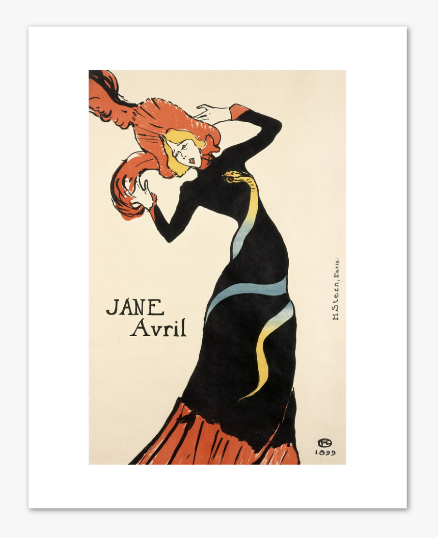 Painter Toulouse Lautrec Jane Avril, HD Png Download, Free Download