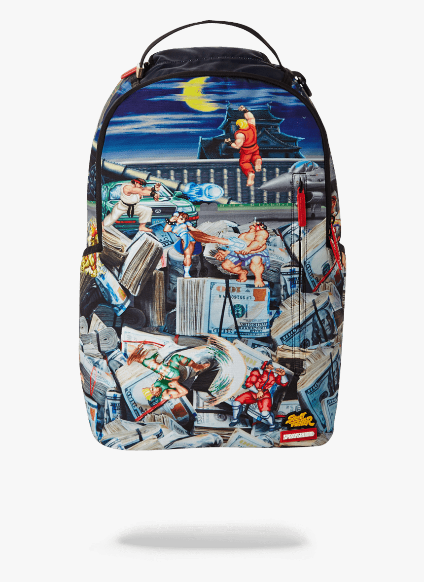 Street Fighter Sprayground Bag, HD Png Download, Free Download