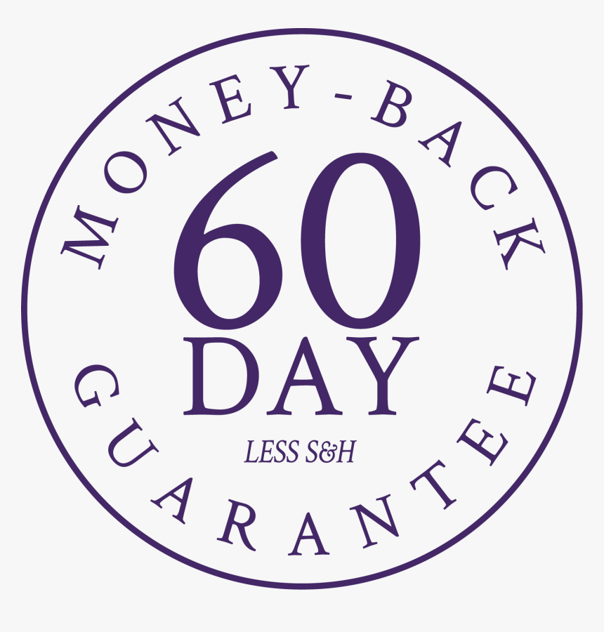 Transparent 60 Day Money Back Guarantee Png - Circle, Png Download, Free Download