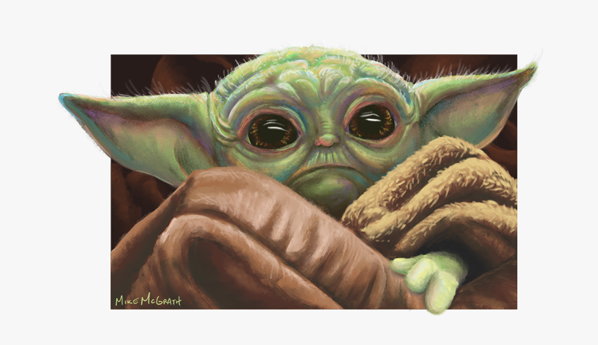 Baby Yodaa-recovered - Png Baby Yoda, Transparent Png, Free Download