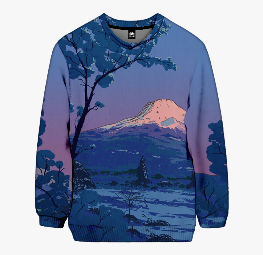 Mt Fuji Sweatshirt, HD Png Download, Free Download
