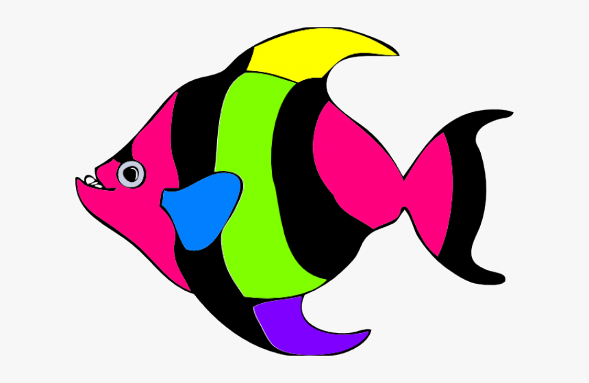 Angelfish Png -angelfish Clipart Angel Fish - Clipart Images Of Fish, Transparent Png, Free Download