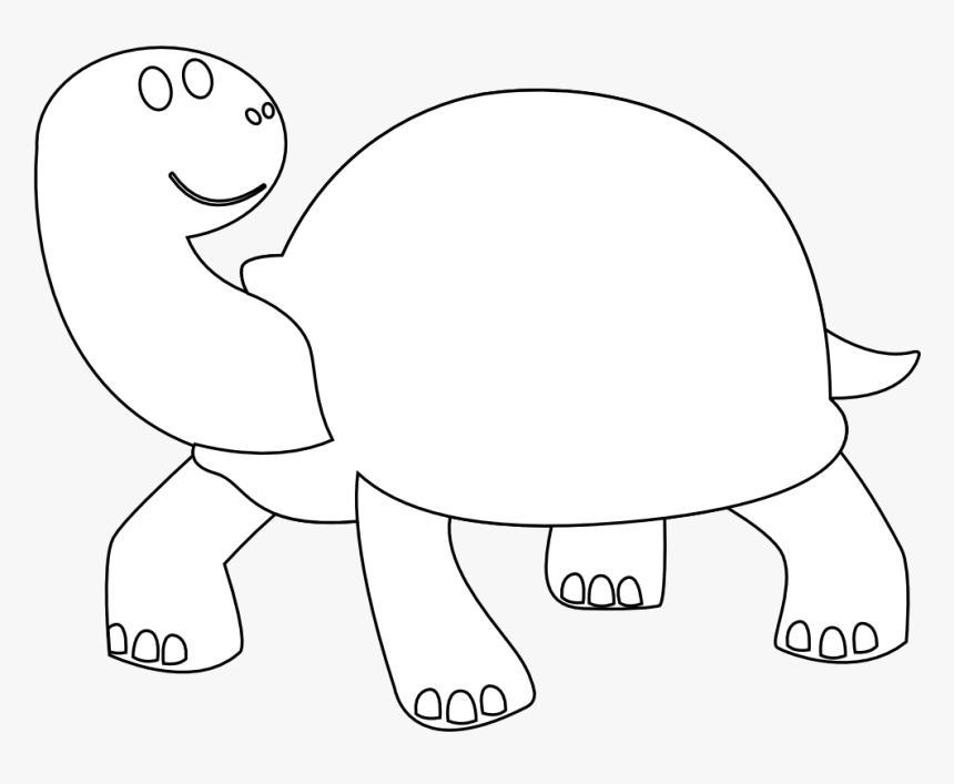 Free Download Sea Turtle Clipart Black And White Hd - Black And White Animals Or Fruits, HD Png Download, Free Download