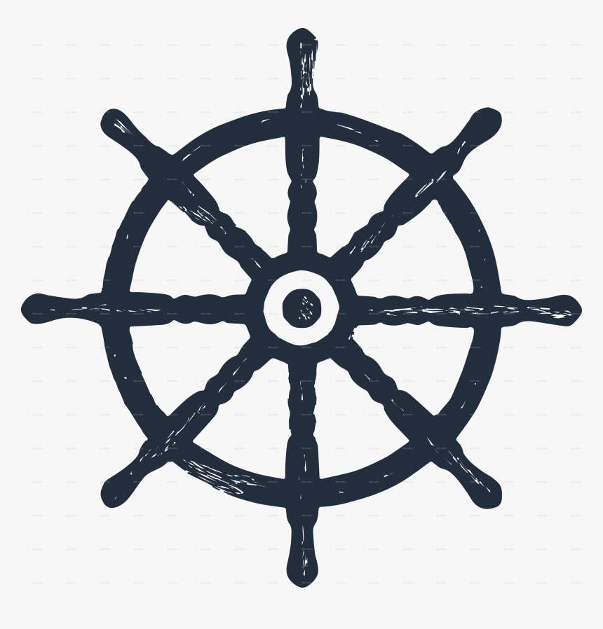 Transparent Ships Wheel Clipart - Ship Wheel Svg, HD Png Download, Free Download