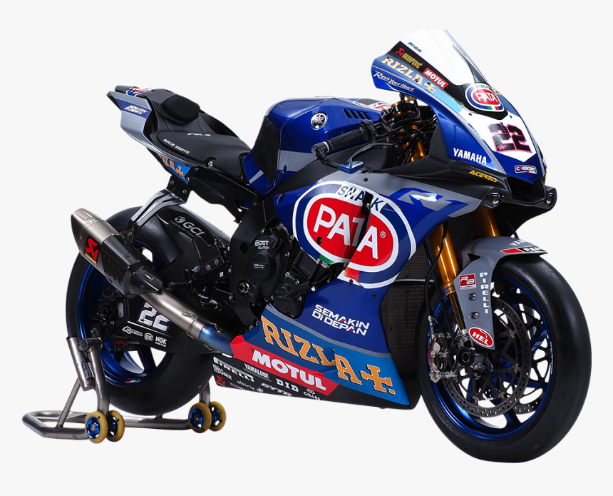 Pata Yamaha Wsbk 2019, HD Png Download, Free Download