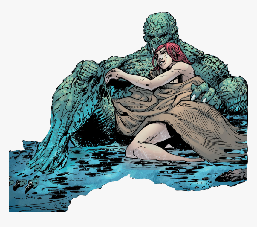 Killer Croc & June Moon/enchantress ❤️ - June Moone And Killer Croc, HD Png Download, Free Download