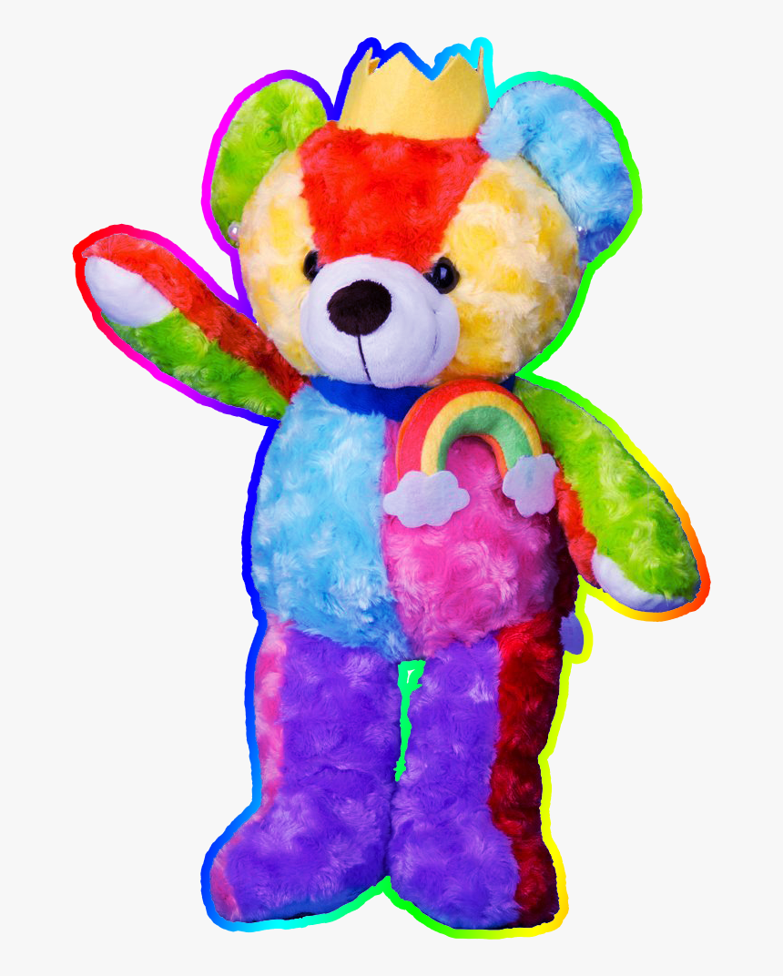 Bear, Colorful, And Png Image - Rainbow Bear Transparent, Png Download, Free Download