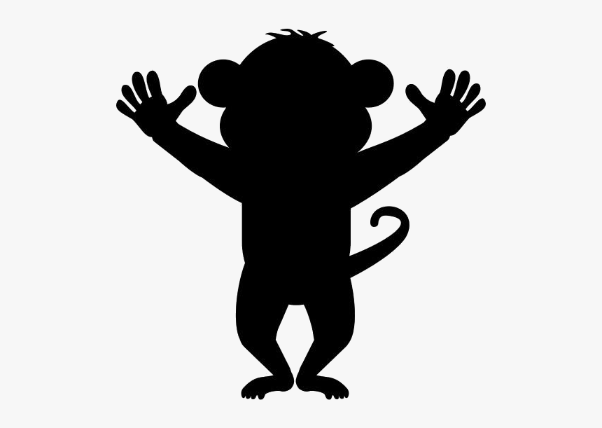 Cartoon Monkey Png Transparent Images - Cartoon Animals Without Background, Png Download, Free Download
