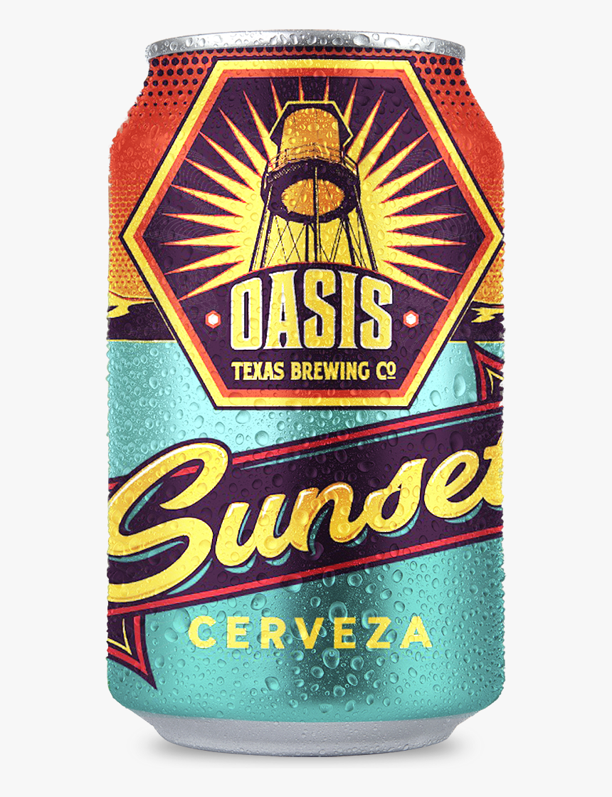 Sunset Cerveza - Oasis Brewing, HD Png Download, Free Download