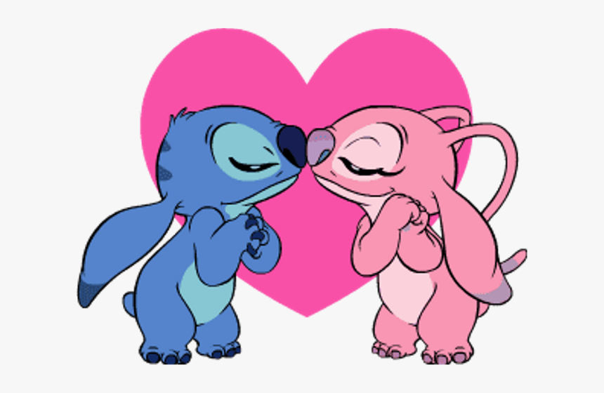 Stitch Y Angel Png Clipart , Png Download - Stitch Y Angel Love, Transparent Png, Free Download